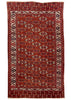 6'x9'11" Yomut Kepse Gul Main Rug Hand Knotted