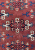 6'x9'11" Yomut Kepse Gul Main Rug Hand Knotted