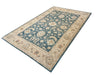 6x9'2" Kashan Hand Knotted