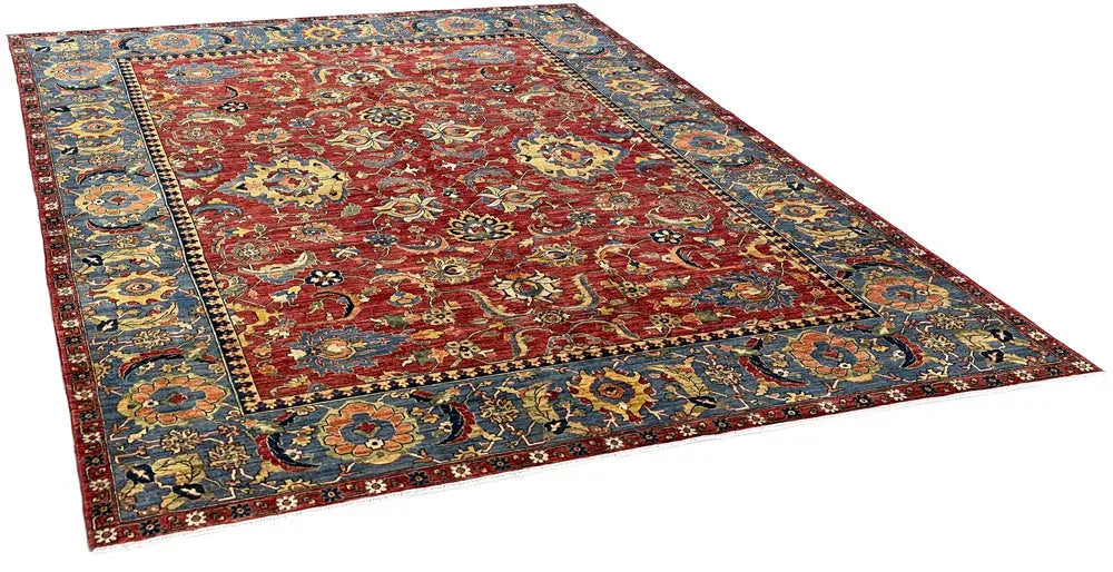 6'x9'4" Sultanabad Hand Knotted