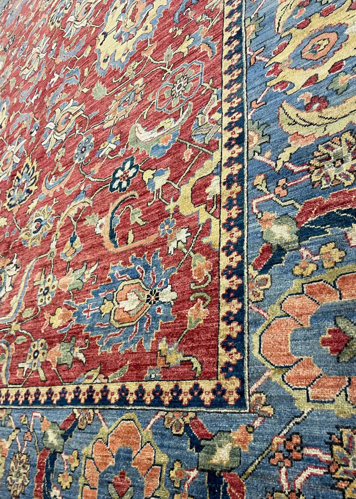 6'x9'4" Sultanabad Hand Knotted