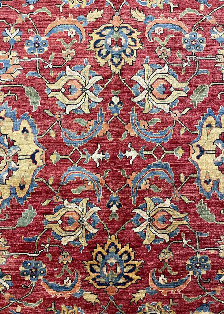 6'x9'4" Sultanabad Hand Knotted