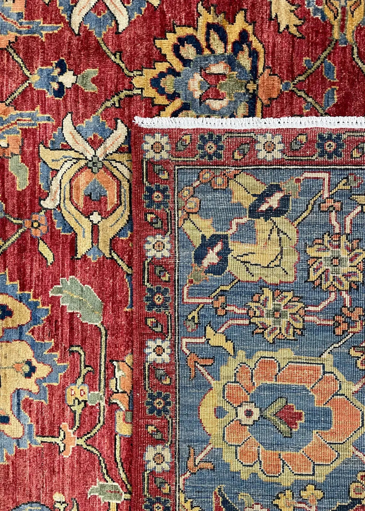 6'x9'4" Sultanabad Hand Knotted
