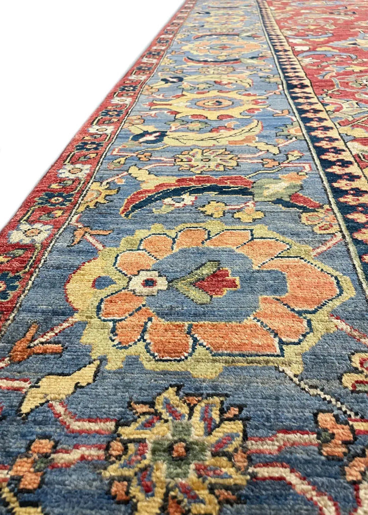 6'x9'4" Sultanabad Hand Knotted