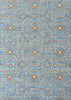 6x9 Caspian 517 blue (s) Hand Knotted