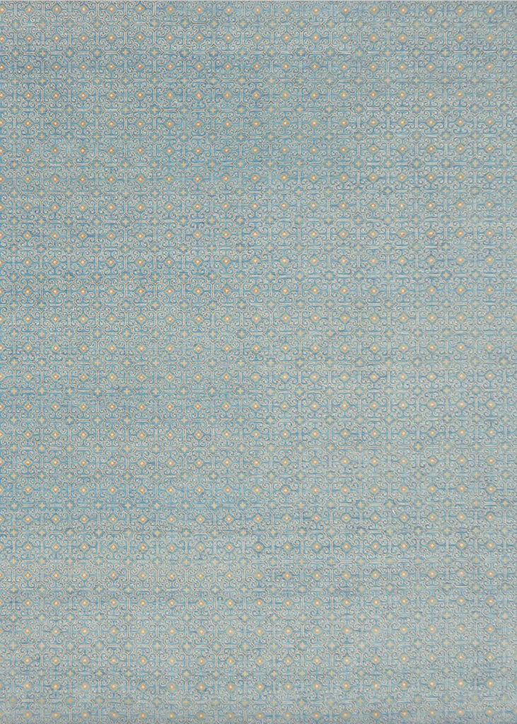 6x9 Caspian Blue Hand Knotted