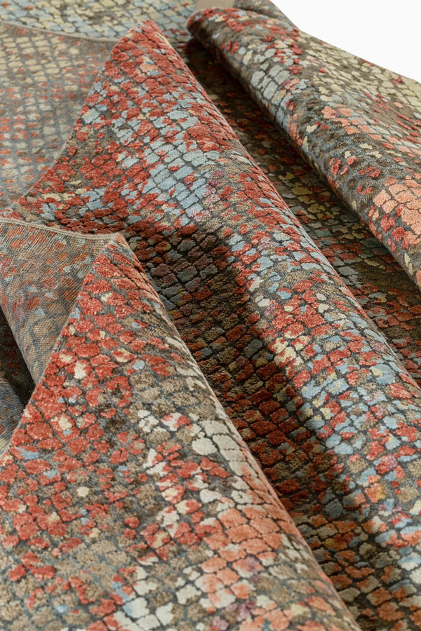 6x9 Foundry Copper (s) Hand Knotted