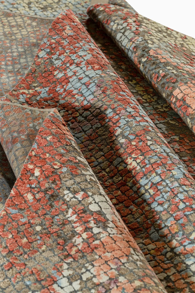 6x9 Foundry Copper (s) Hand Knotted