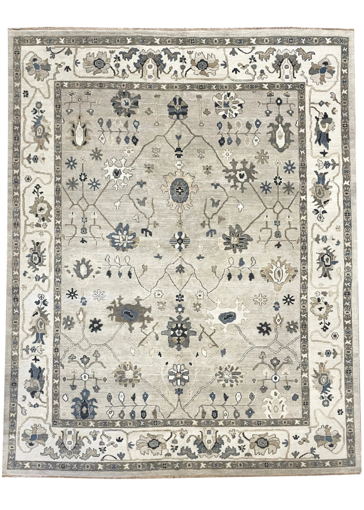 6x9 Oushak 125 (s) Hand Knotted