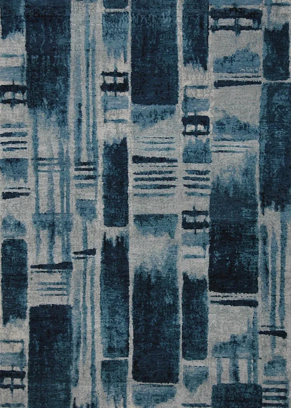 6x9 Shibori (s) Hand Knotted