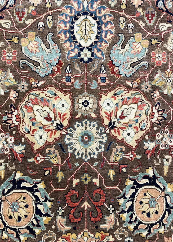 7'10"x9'11" Khanna Tabriz (s) Hand Knotted