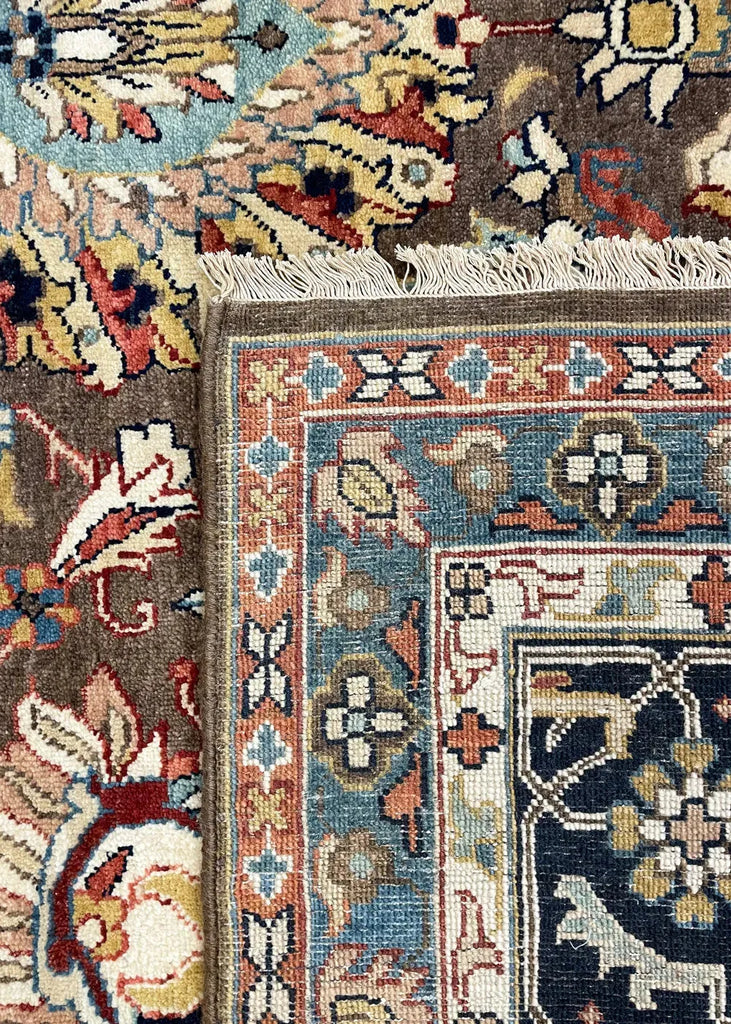 7'10"x9'11" Khanna Tabriz (s) Hand Knotted