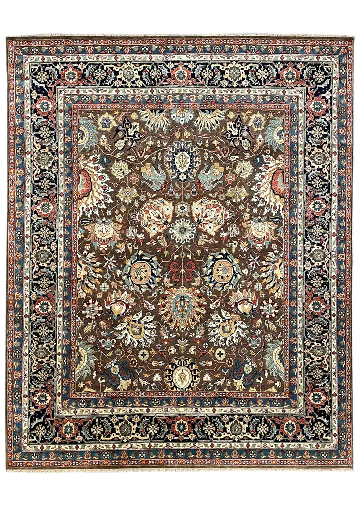 7'10"x9'11" Khanna Tabriz (s) Hand Knotted