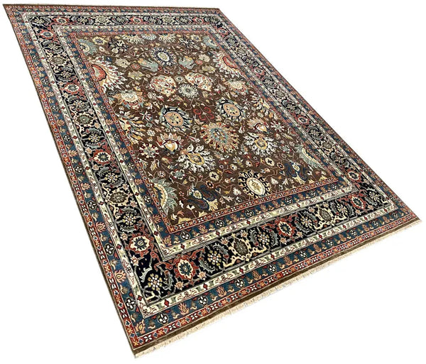 7'10"x9'11" Khanna Tabriz (s) Hand Knotted