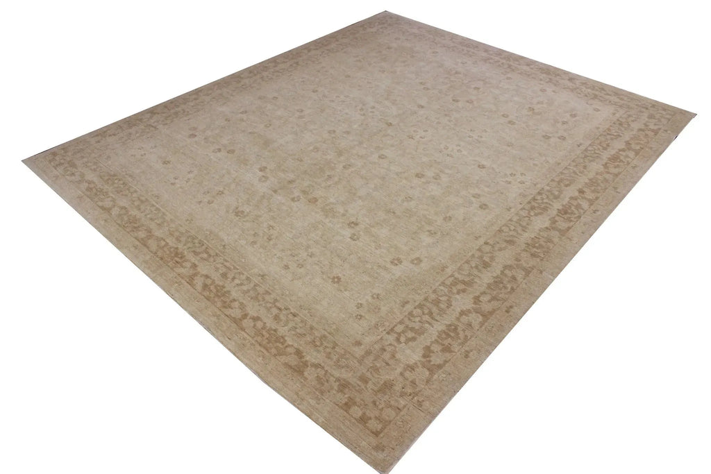 7'10"x9'5" Shama Ferahan (s) Hand Knotted