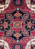 7'10x9'7" Medallion Heriz Hand Knotted