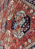 7'10"x9'8" Ersari Turkmen Hand Knotted
