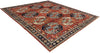 7'10"x9'8" Ersari Turkmen Hand Knotted