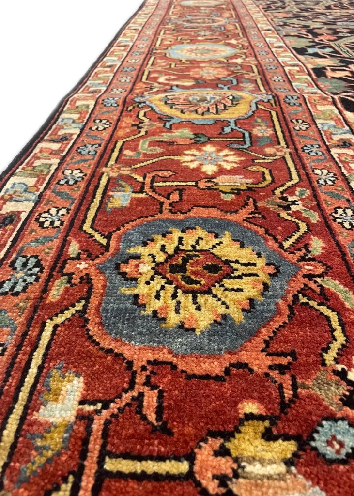 7'11"x10'1" Arabesque Hand Knotted
