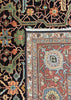 7'11"x10'1" Arabesque Hand Knotted