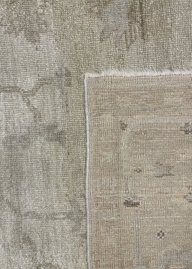 7'11"x9'1" Oushak Hand Knotted