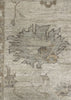 7'11"x9'1" Oushak Hand Knotted
