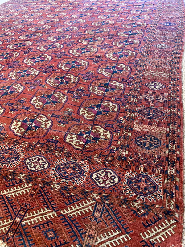 7'6x11 Tekke Hand Knotted