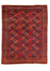 7'7"x9'8" Ersari Turkmen Hand Knotted