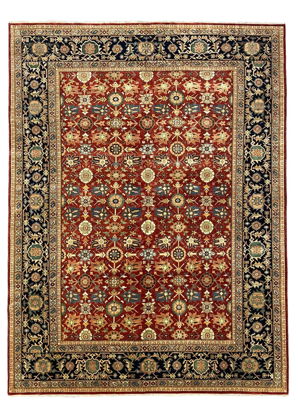 7'8"x10'1" Tabriz hand hooked