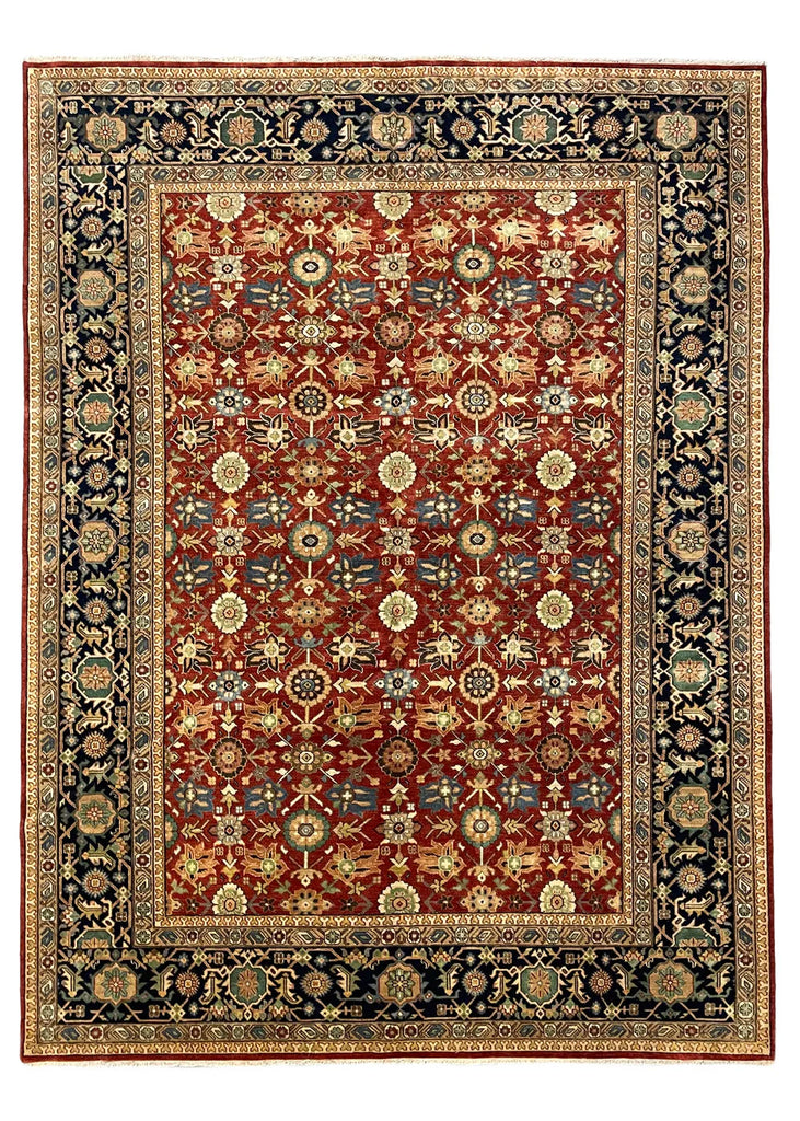 7'8"x10'1" Tabriz hand hooked