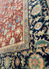 7'8"x10'1" Tabriz hand hooked