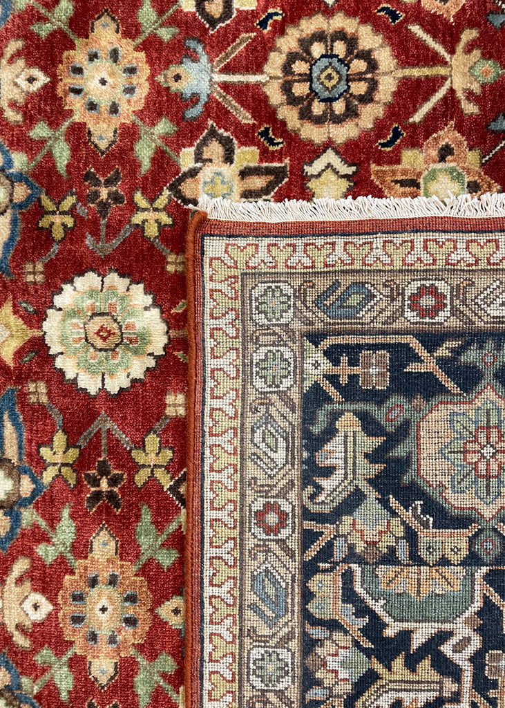 7'8"x10'1" Tabriz hand hooked