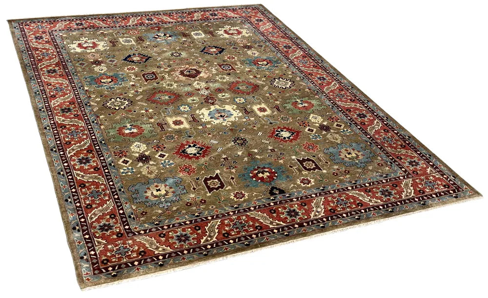 7'9"x10'2" Tabriz Hand Knotted