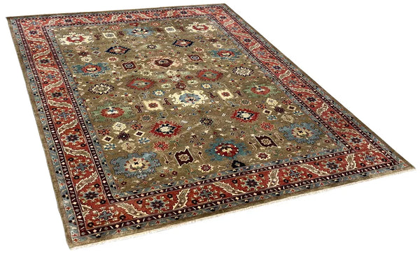 7'9"x10'2" Tabriz Hand Knotted