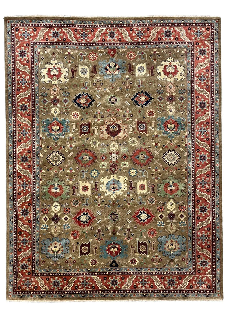 7'9"x10'2" Tabriz Hand Knotted