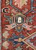 7'x8'6" Heriz Hand Knotted