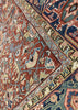 7'x8'6" Heriz Hand Knotted