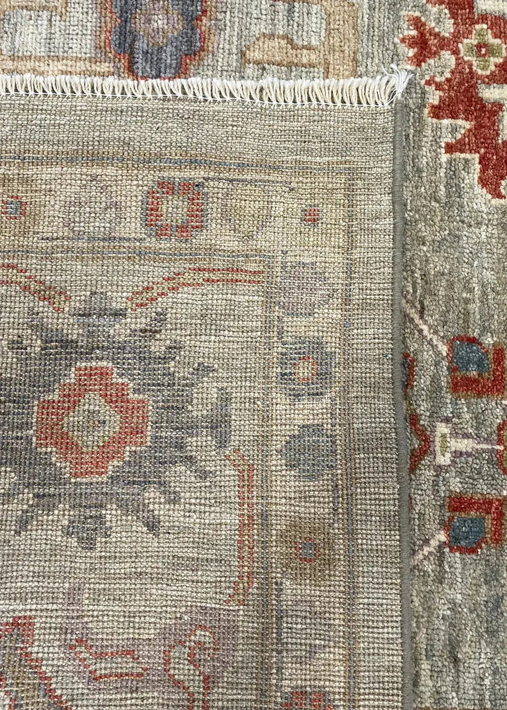 8'10"x12'1" Oushak (s) Hand Knotted
