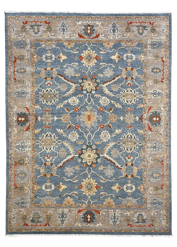 8'10"x12'1" Sultanabad Hand Knotted