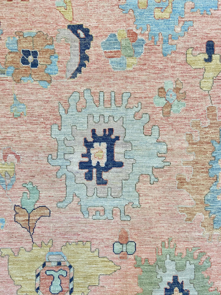 8'10"x12'2" Pak-Oushak (s) Hand Knotted