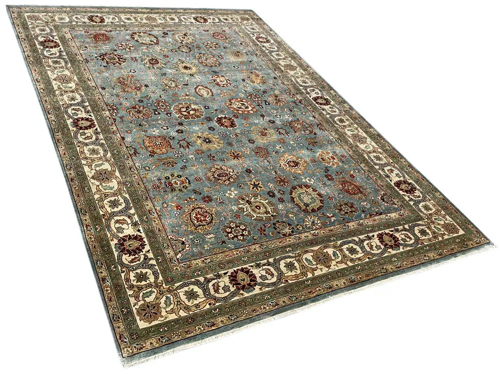 8'10"x12'4" Tabriz (s) Hand Knotted