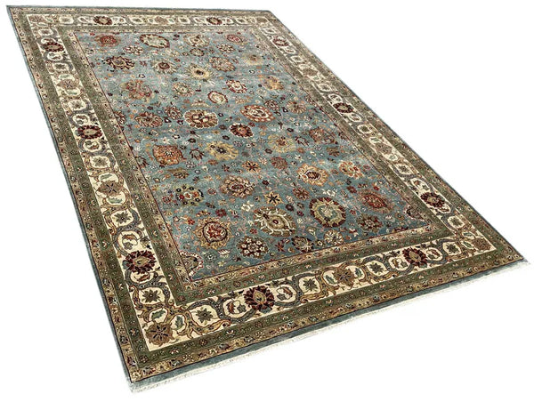 8'10"x12'4" Tabriz (s) Hand Knotted