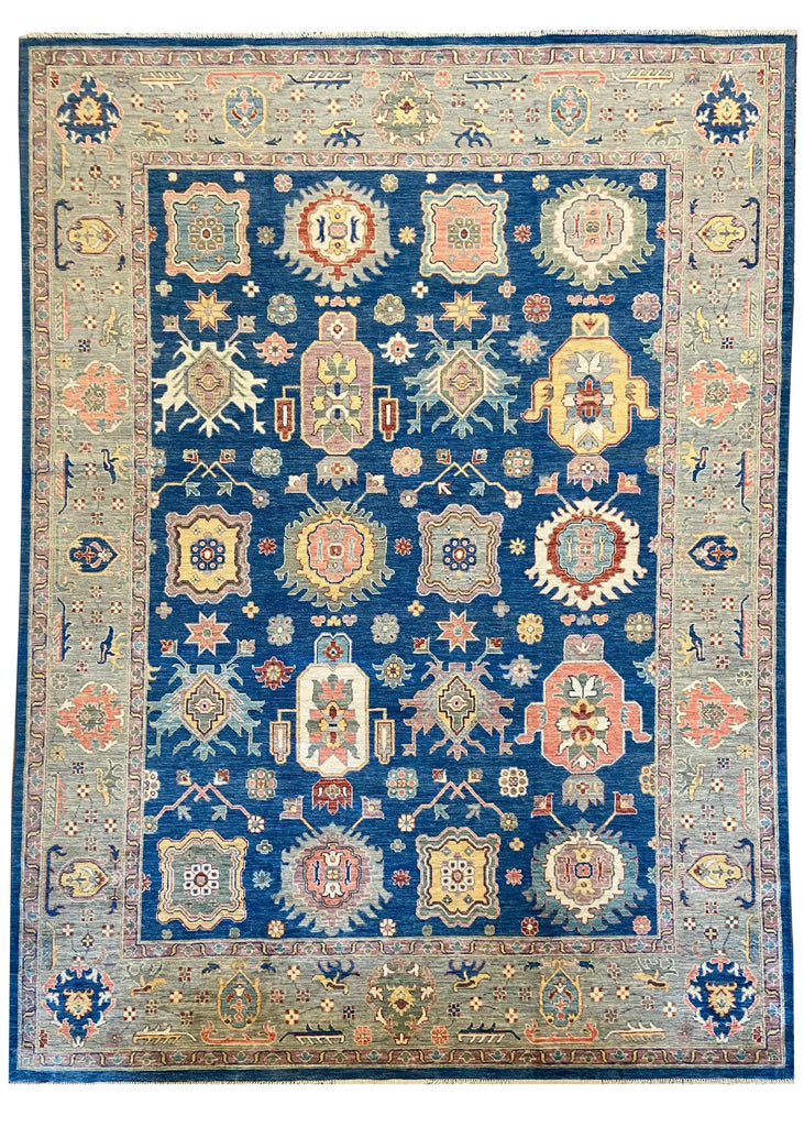 8'10"x12 Pak-Oushak (s) Hand Knotted