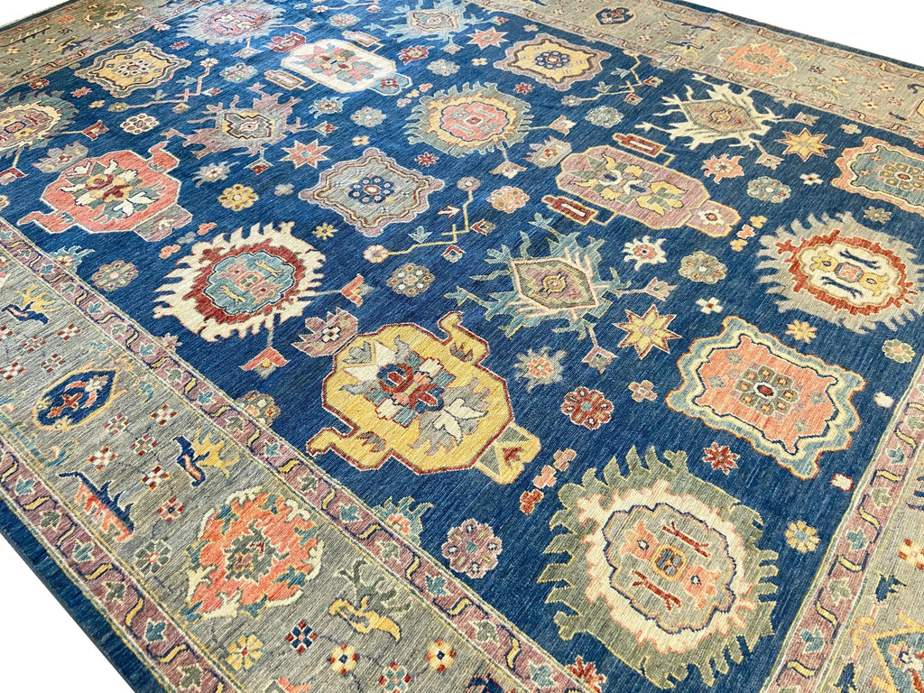 8'10"x12 Pak-Oushak (s) Hand Knotted