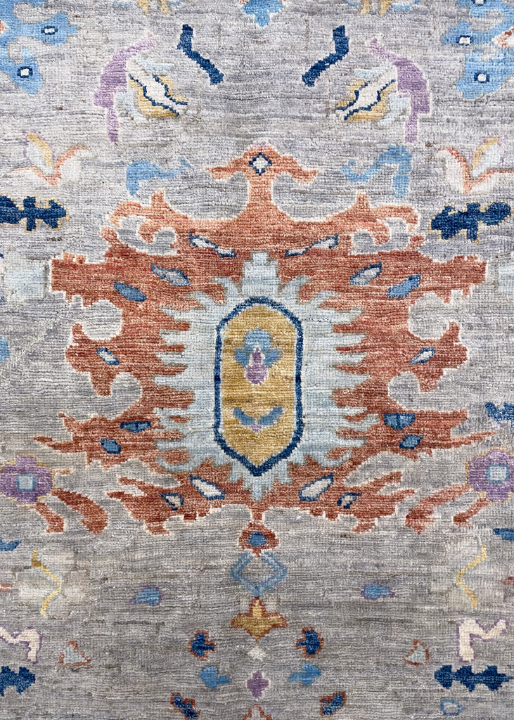 8'11"x11'7" Mahal Hand Knotted