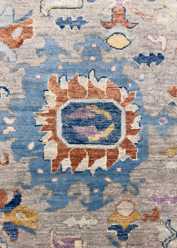 8'11"x11'7" Mahal Hand Knotted