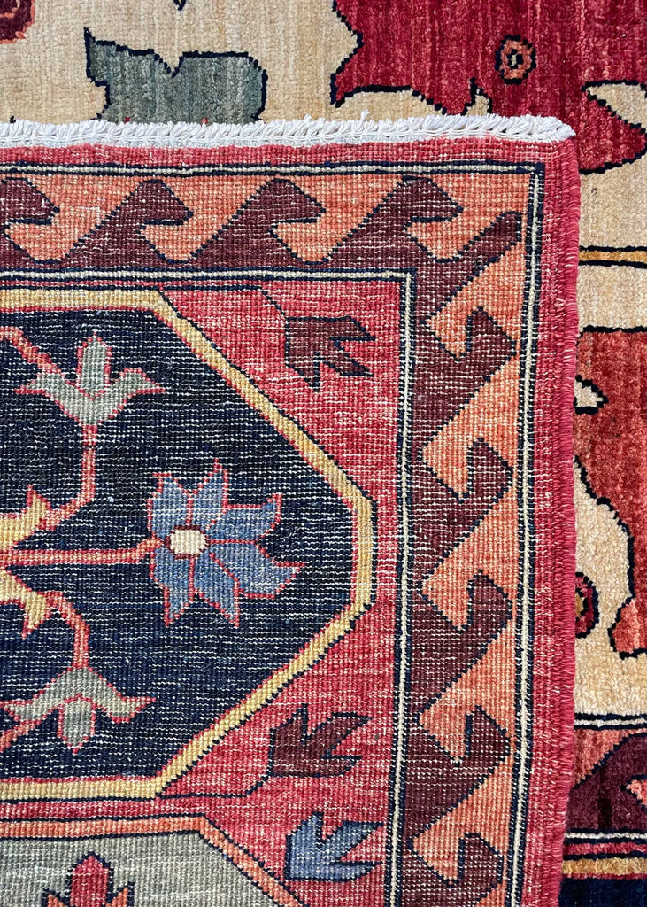 8'11"x11'7" Sauj Bolag Rugs