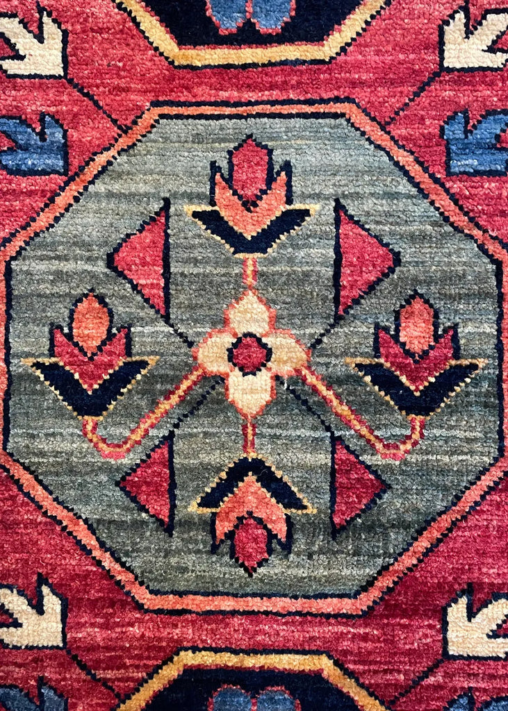 8'11"x11'7" Sauj Bolag Rugs