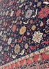 8'11"x11'9" Khamseh Hand Knotted