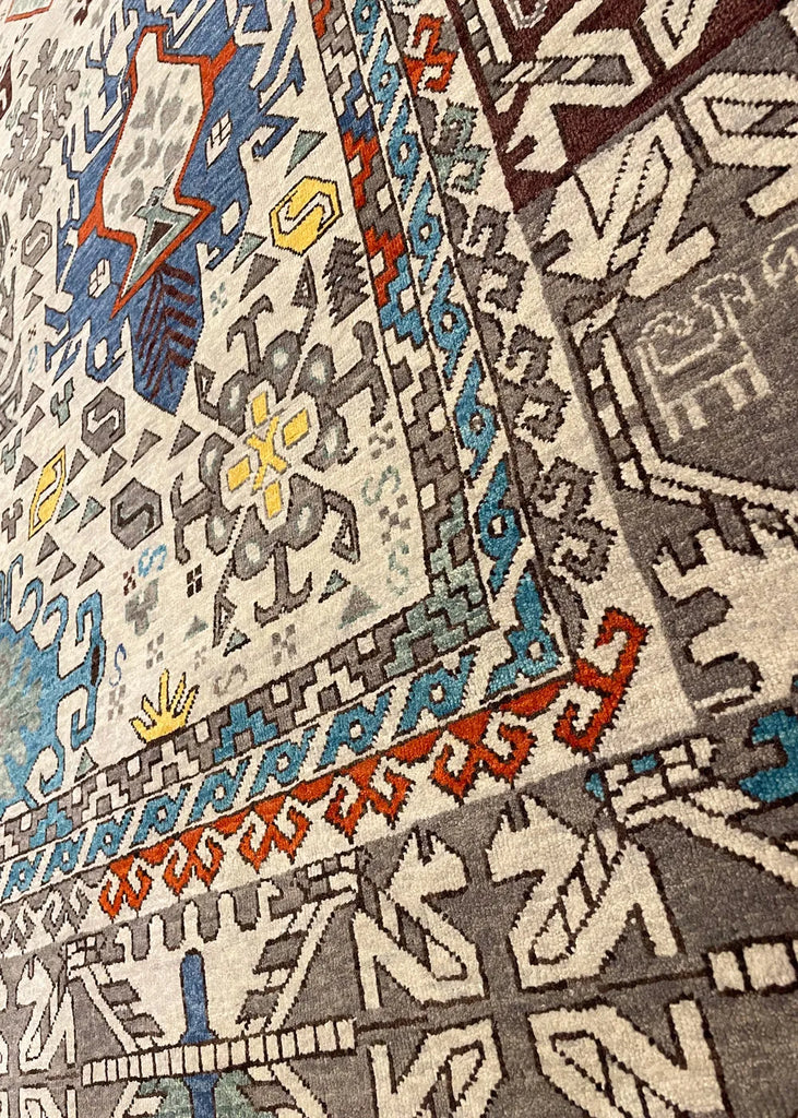 8'1"x10'4" Mashad Hand Knotted
